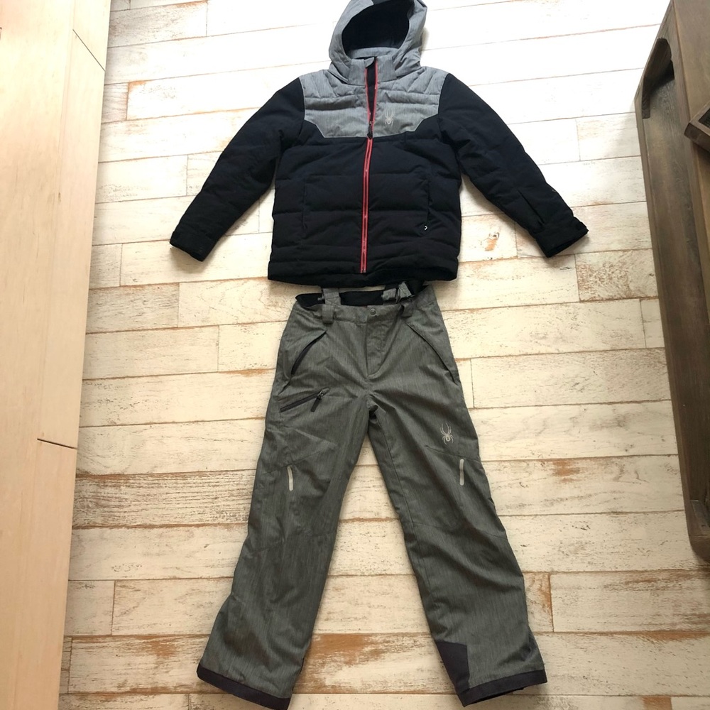 Boys Spyder Ski Snowboard jacket & pants